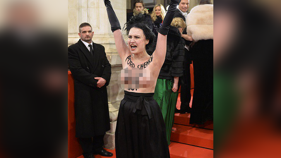 Фото: &copy; Twitter/FEMEN