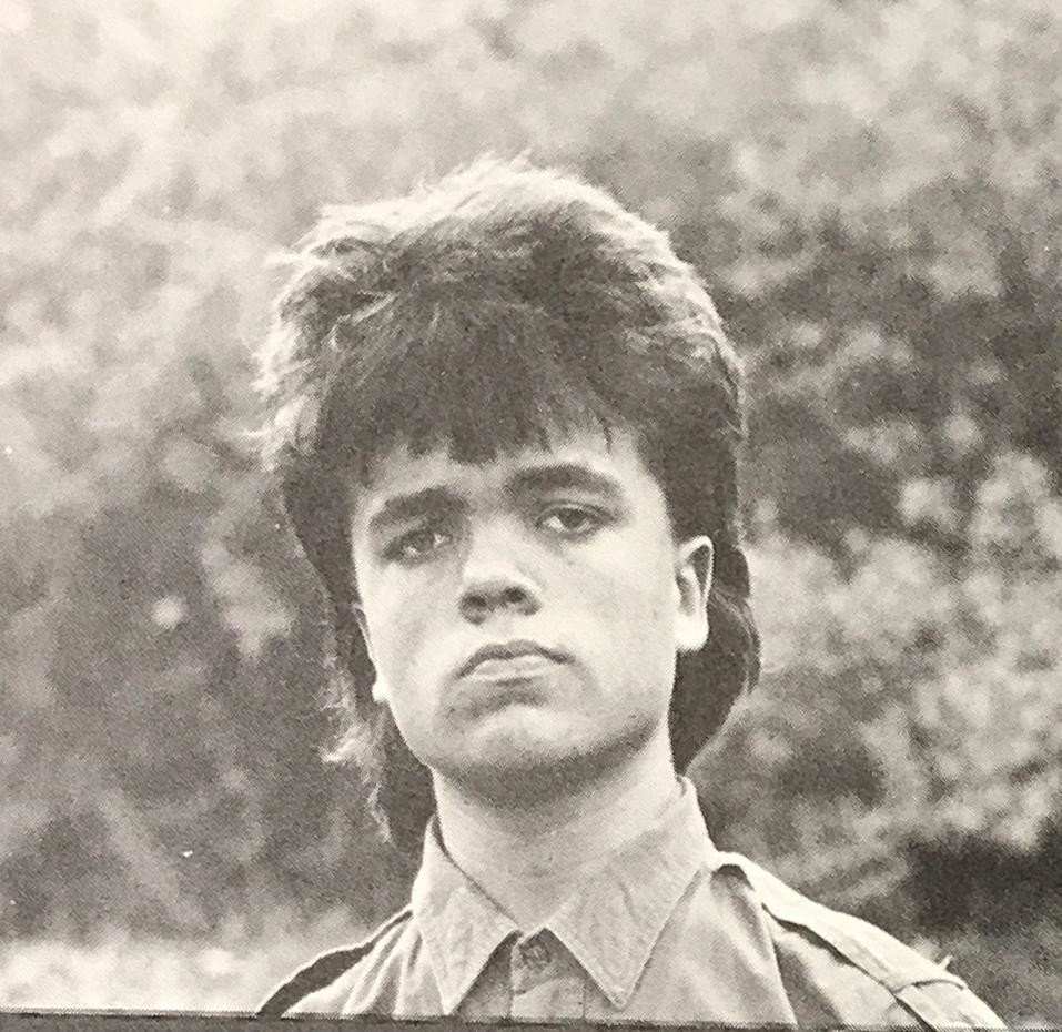 Питер Динклейдж, 1987 г. (18 лет). Фото © thesun.co.uk