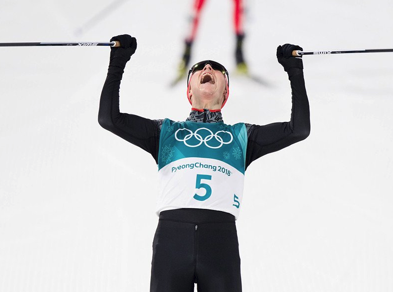 Немецкий двоеборец Эрик Френцель в Пхёнчхане стал двукратным олимпийским чемпионом. Фото: © twitter.com/@kuromojinoki