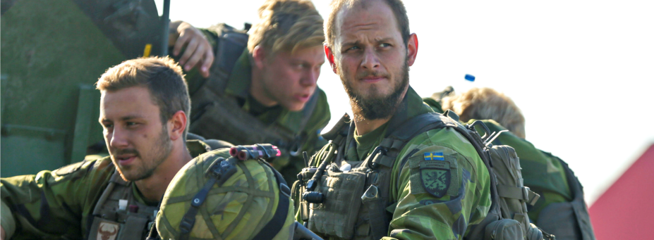 Шведские солдаты. Фото: &copy;&nbsp;Soren Andersson/TT News Agency via REUTERS