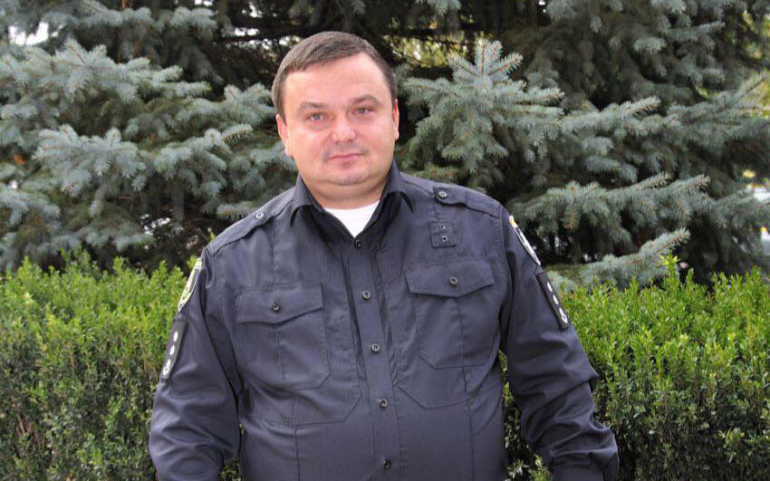 Руководитель Главного управления Национальной полиции в Киевской области Дмитрий Ценов. Фото: © facebook.com