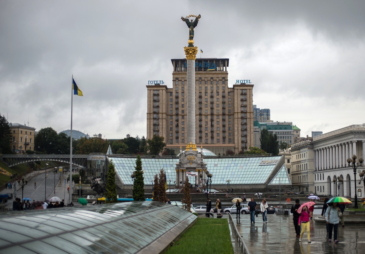 Площадь независимости в Киеве. Фото: &copy; РИА Новости/Евгения Новоженина