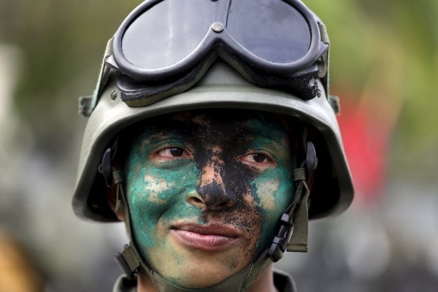 Солдат армии Венесуэлы. Фото: &copy; REUTERS/Jorge Dan Lopez