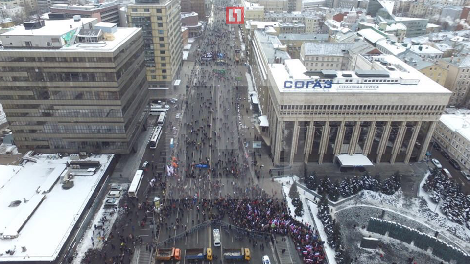 Марш Немцова в Москве. Фото: ©L!FE