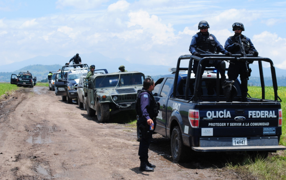 Полиция в Мексике. Фото: &copy; РИА Новости/Дмитрий Знаменский


