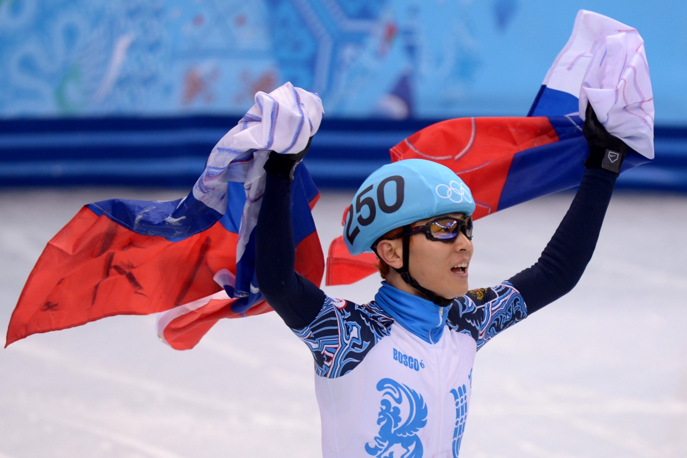 Виктор Ан на Олимпиаде в Сочи. Фото: © РИА Новости/Григорий Сысоев