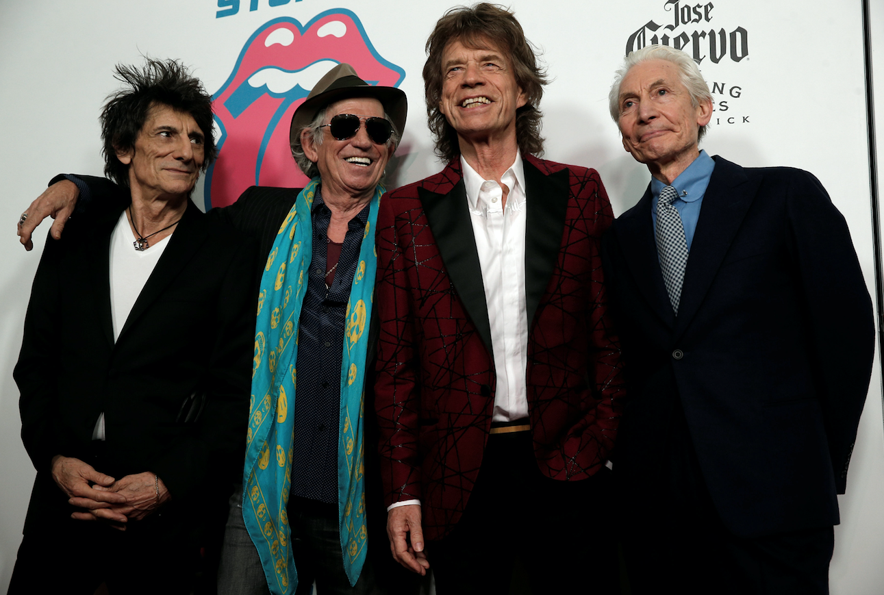 Группа The Rolling Stones.&nbsp;Фото: &copy; REUTERS/Mike Segar


