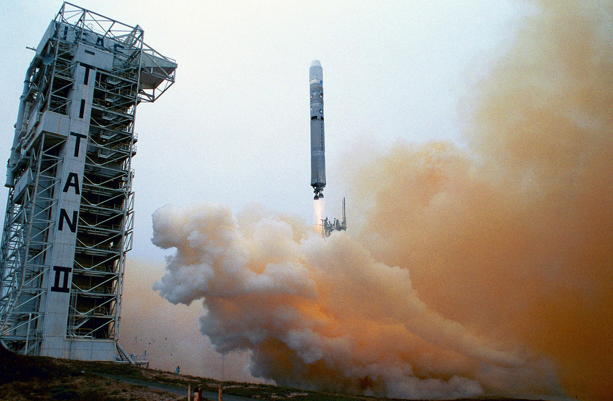 Ракета TITAN II. Фото: © flickr / NOAA Photo Library