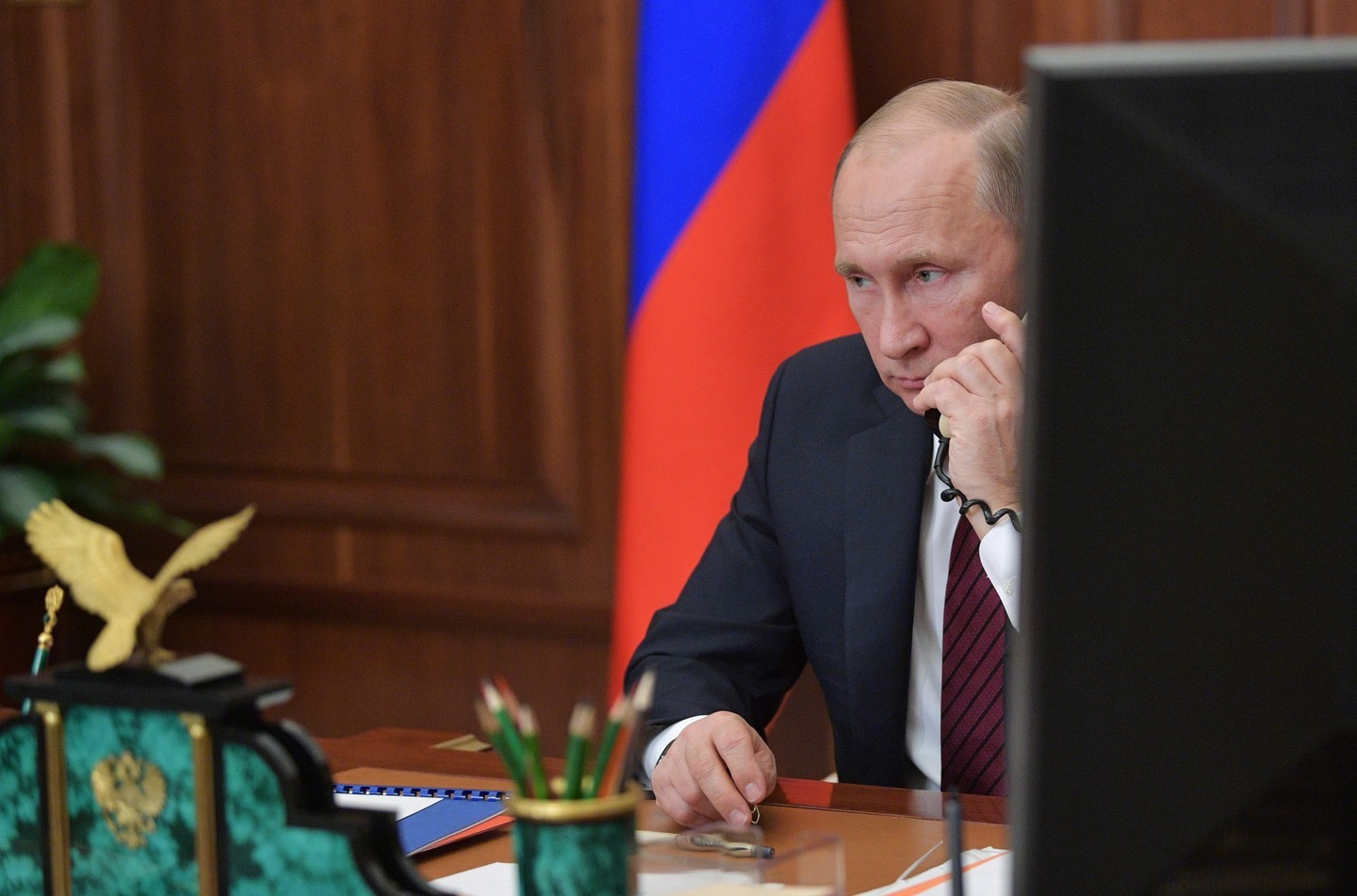 Владимир Путин. Фото: &copy; РИА Новости/Алексей Дружинин





