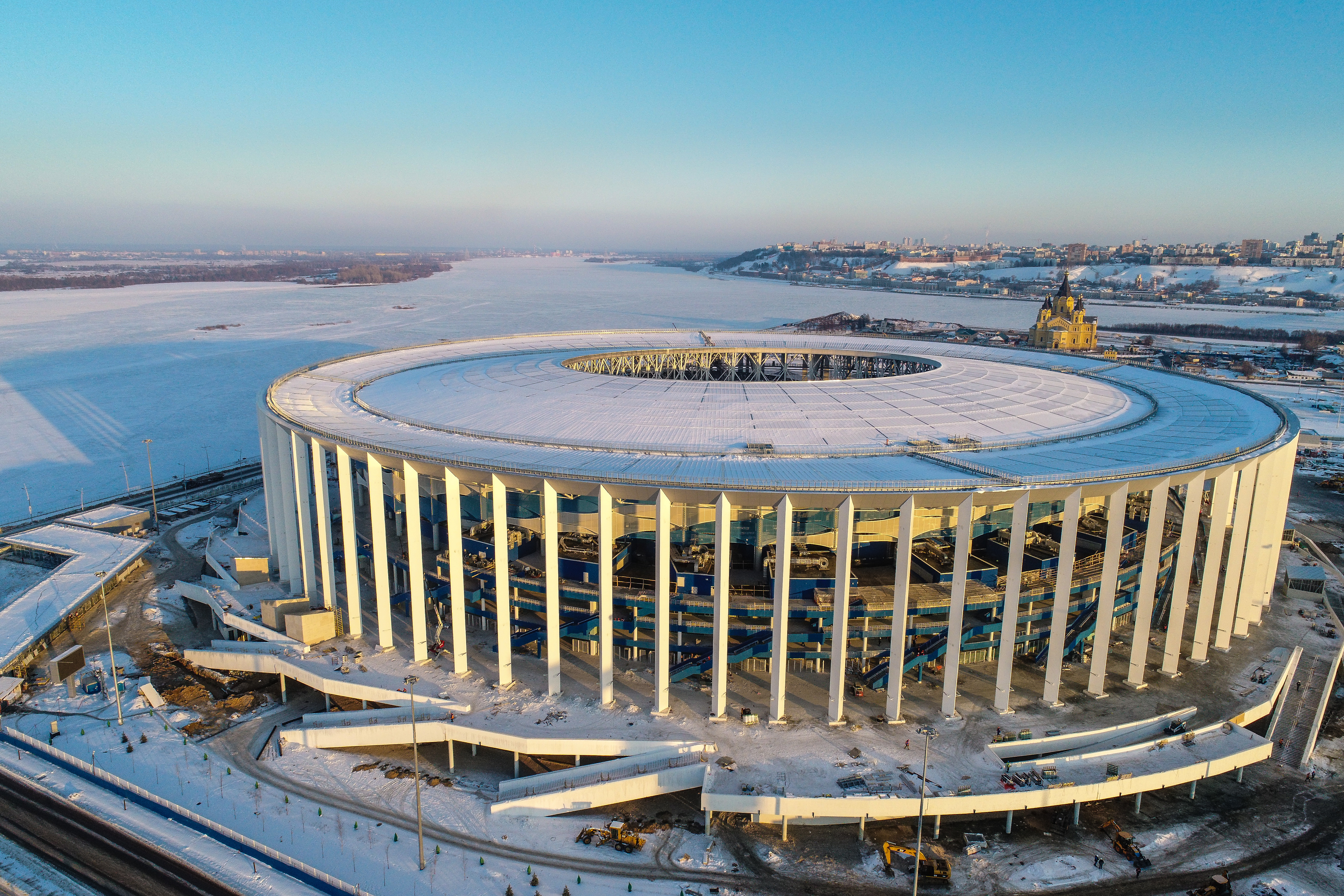 Стадион "Нижний Новгород" 14 февраля 2018 года. Фото: © РИА Новости/Алексей Куденко
