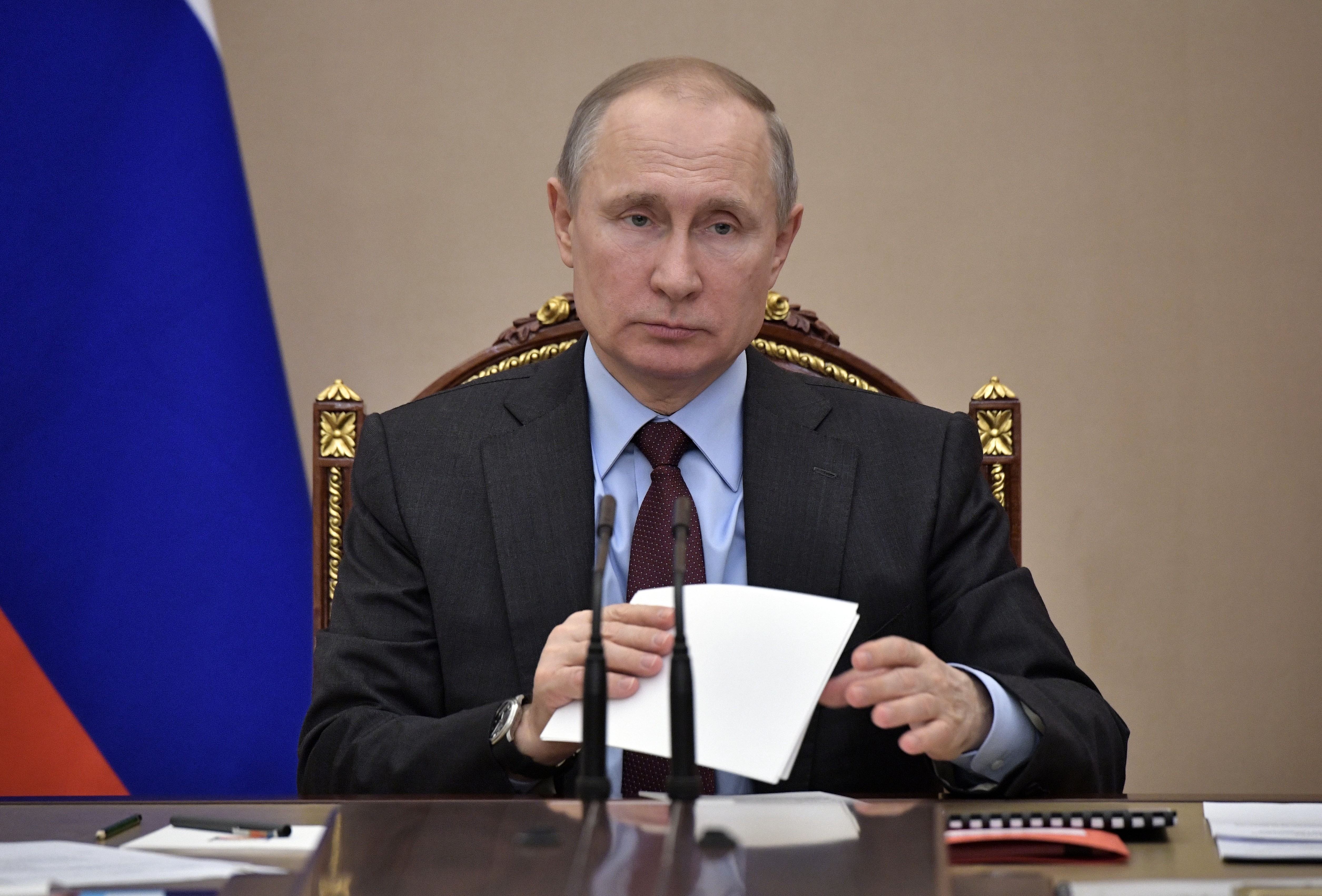 Президент России Владимир Путин.&nbsp;Фото: &copy; РИА Новости / Алексей Никольский