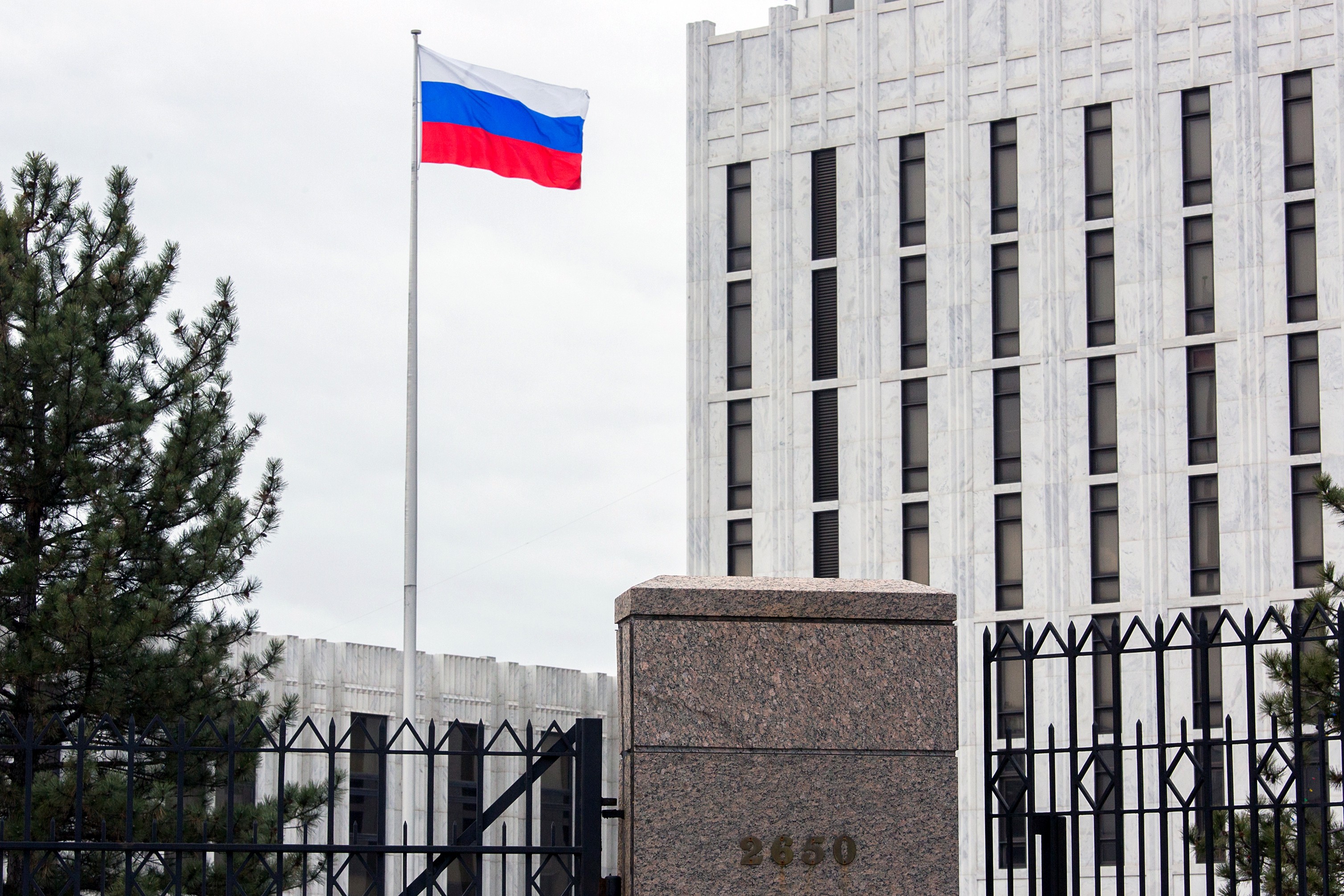 Посольство Российской Федерации в Вашингтоне. Фото: &copy;РИА Новости/Алексей Агарышев