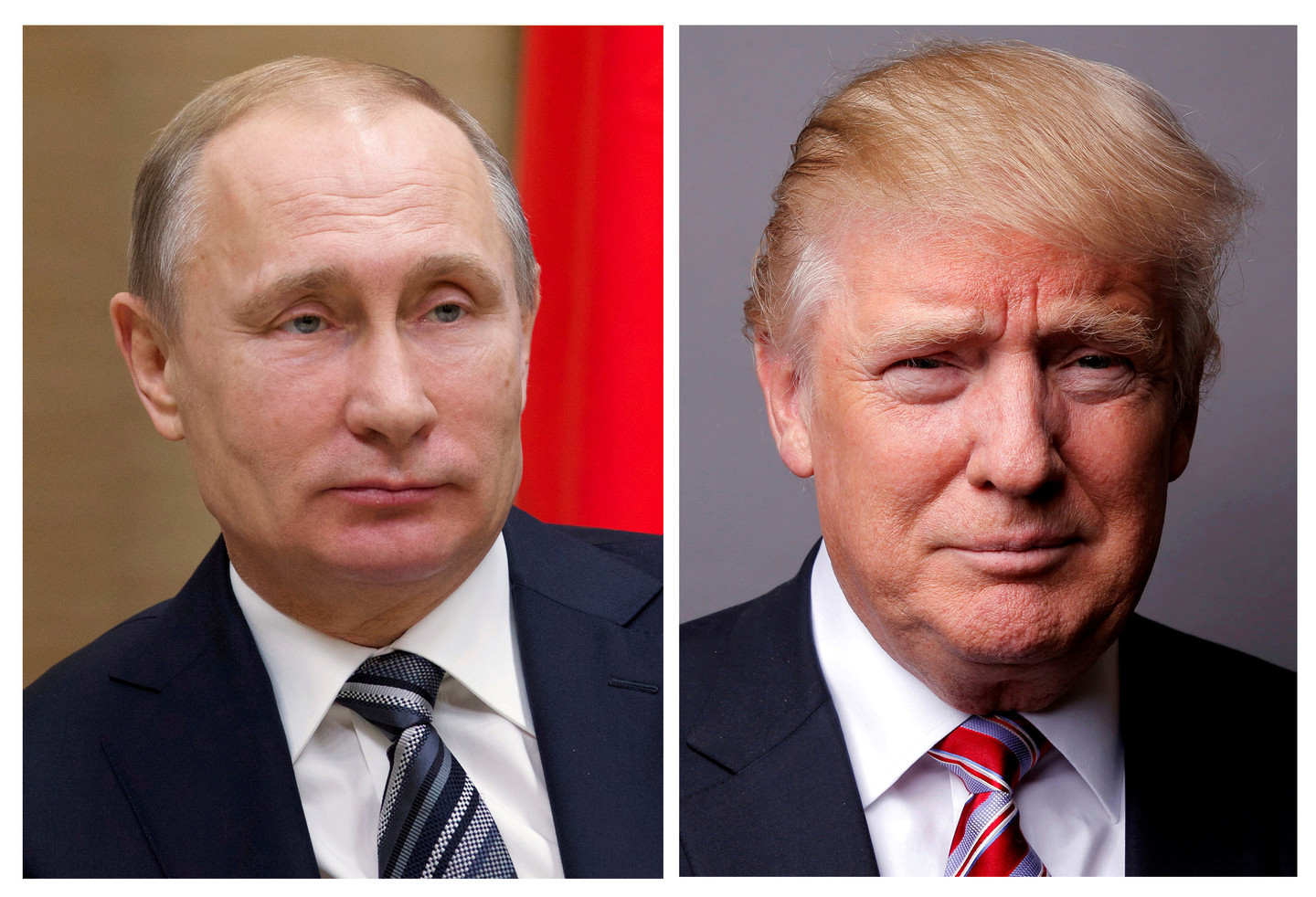 Президент России Владимир Путин и президент США Дональд Трамп. Фото: &copy; REUTERS/Ivan Sekretarev/Lucas Jackson