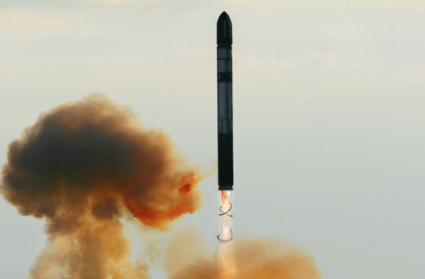 Запуск ракеты РС-20 ("Воевода").&nbsp;Фото &copy; РИА Новости/Владимир Федоренко