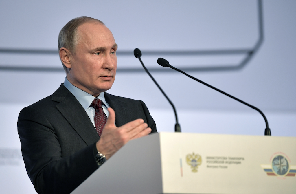 Владимир Путин. Фото: &copy;РИА Новости/Алексей Никольский





