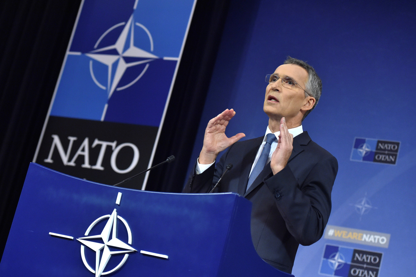 Генеральный секретарь НАТО Йенс Столтенберг. Фото: &copy; REUTERS/Eric Vidal