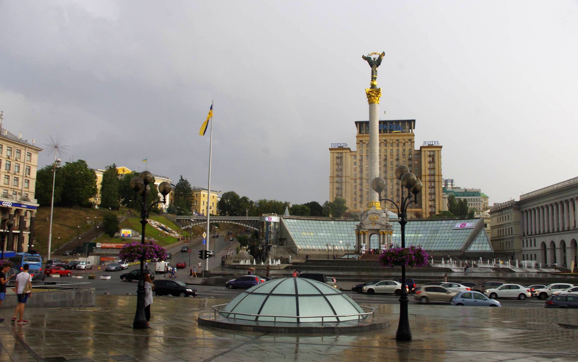 Площадь Независимости в Киеве. Фото: &copy; РИА Новости