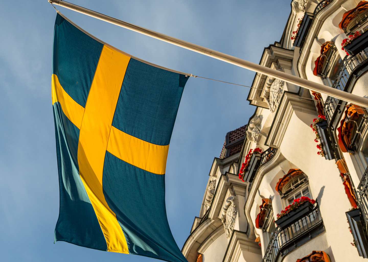 Флаг Швеции. Фото: &copy; flickr/Tony Webster


