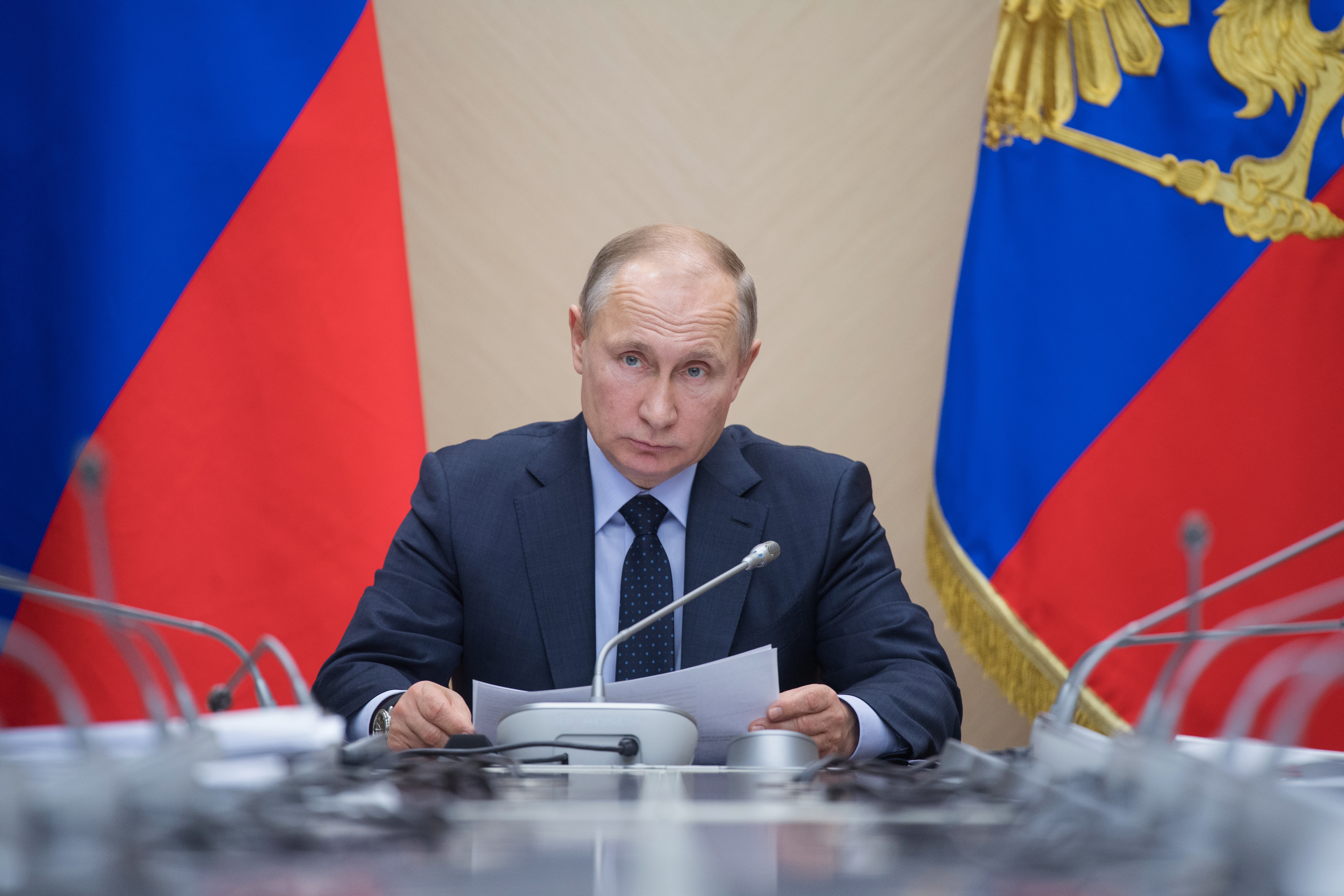 Президент России Владимир Путин. Фото: &copy; РИА Новости/Сергей Гунеев