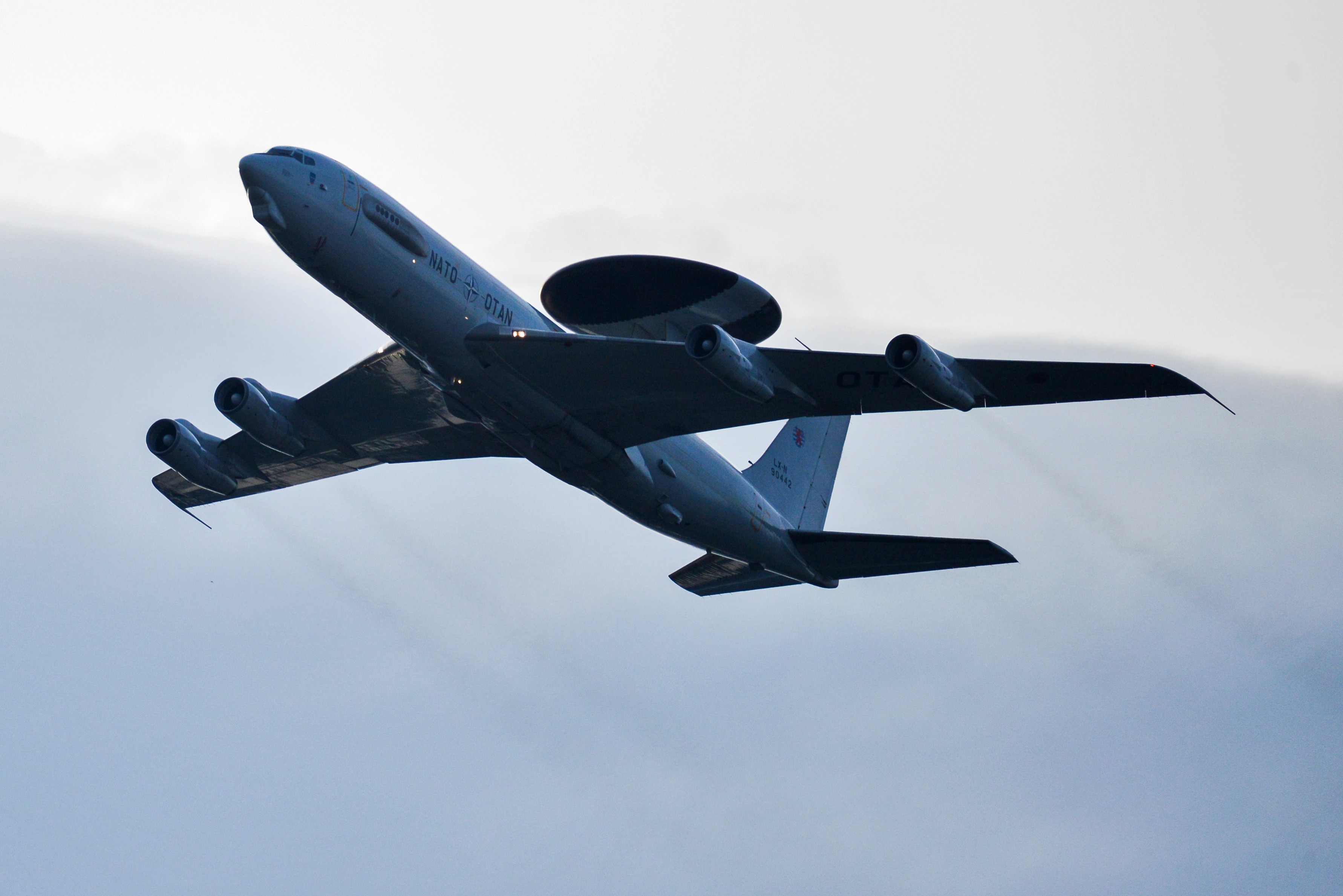 Самолёт НАТО Boeing E-3A Sentry. Фото: &copy;РИА Новости/Алексей Витвицкий
