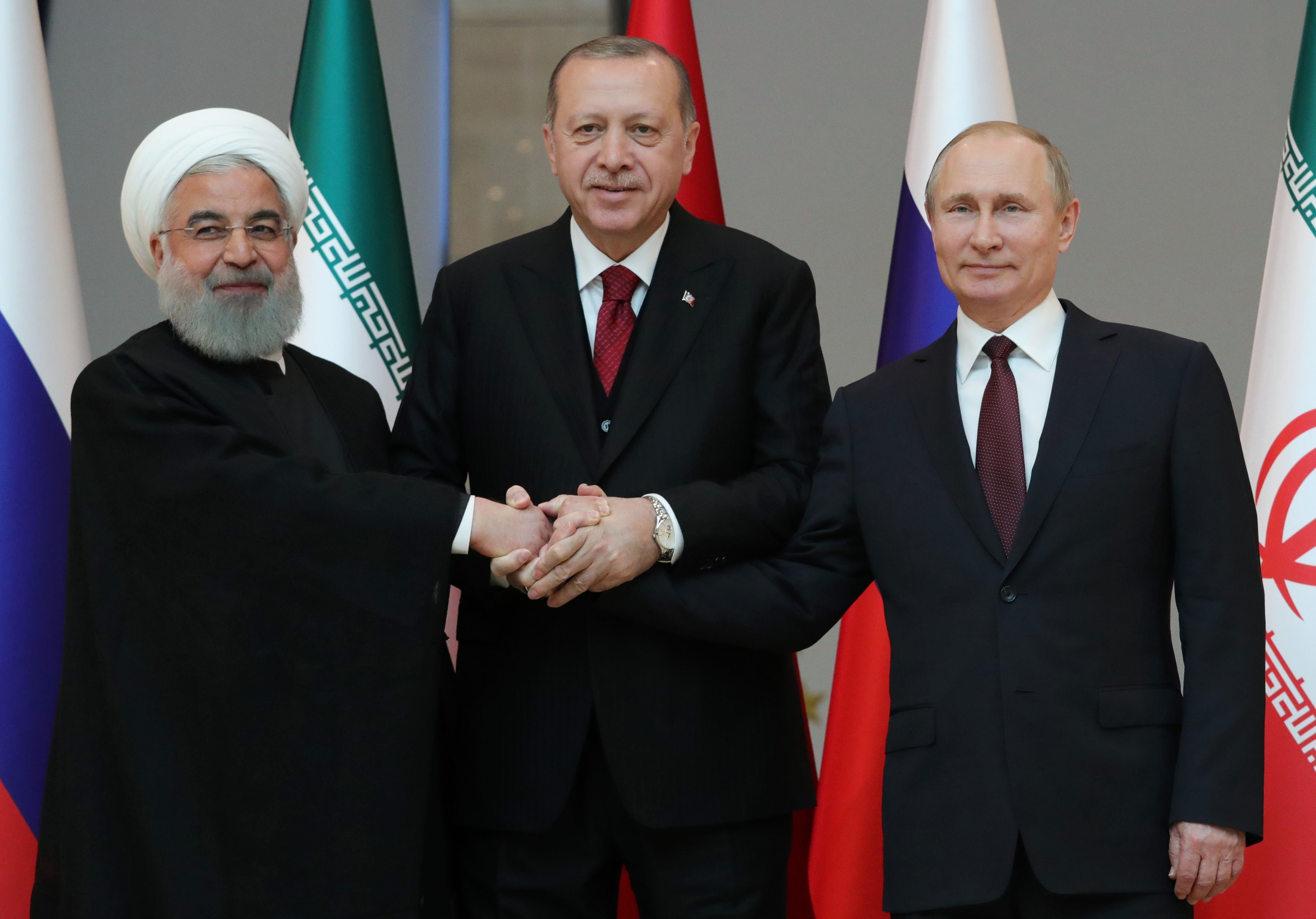 После турции в россию. Иран Турция Россия Сирия.
