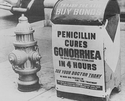 Реклама пенициллина 1944 года. Фото: © wikipedia.org