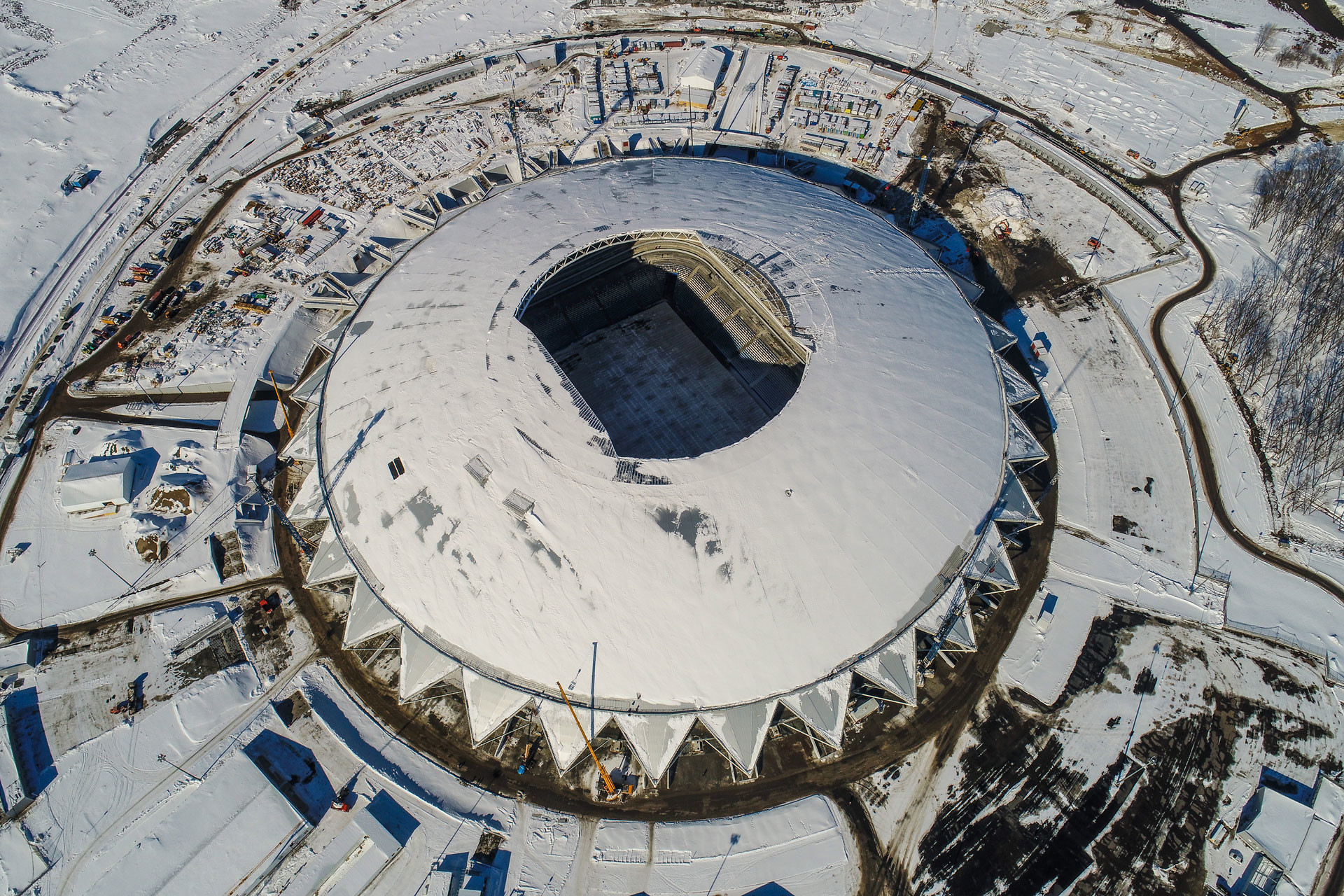 Стадион "Самара-арена" в Самаре. Фото: © РИА Новости/Алексей Куденко
