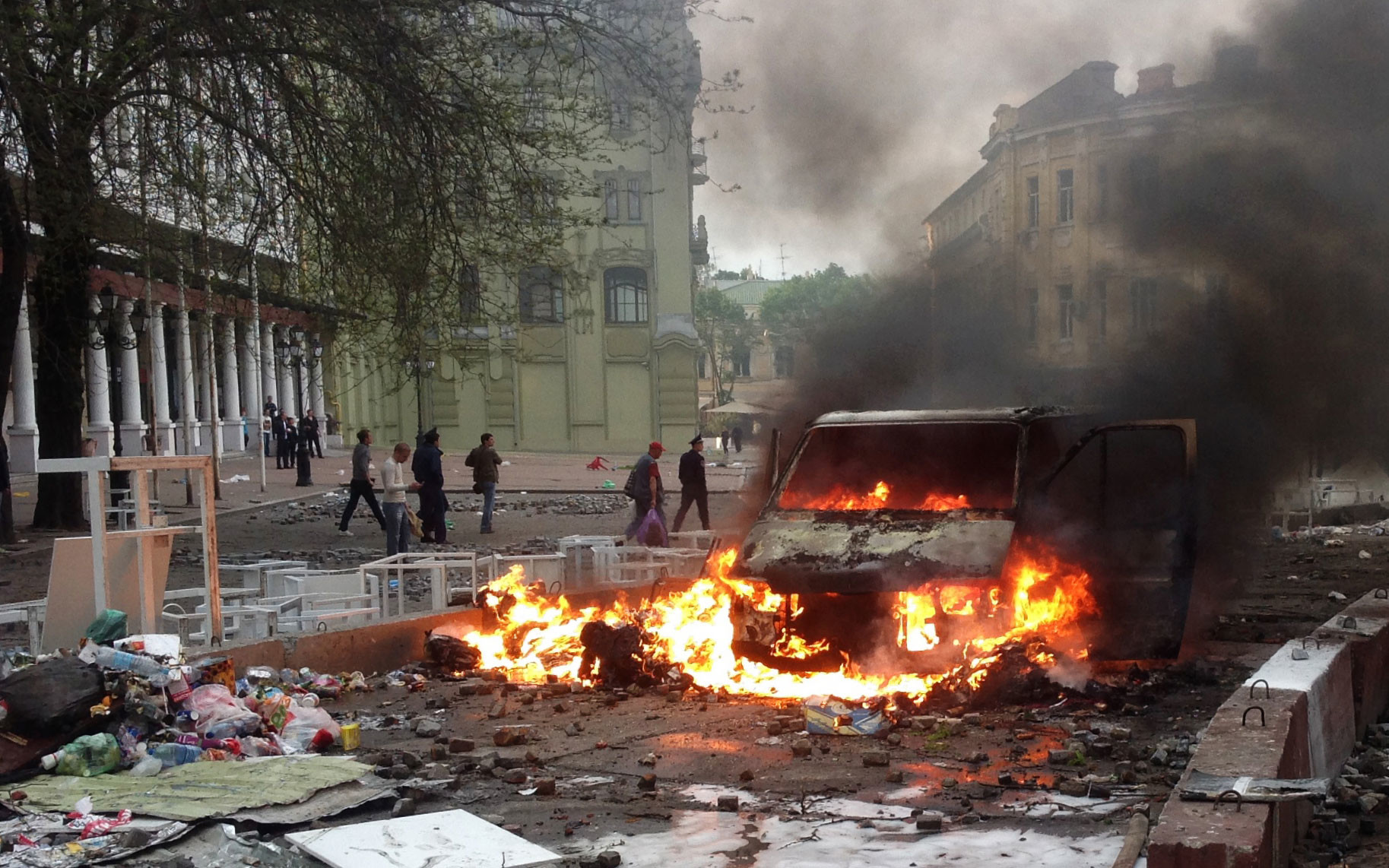 Массовые беспорядки в Одессе 2 мая. Фото: © РИА Новости / Александр Гагарин