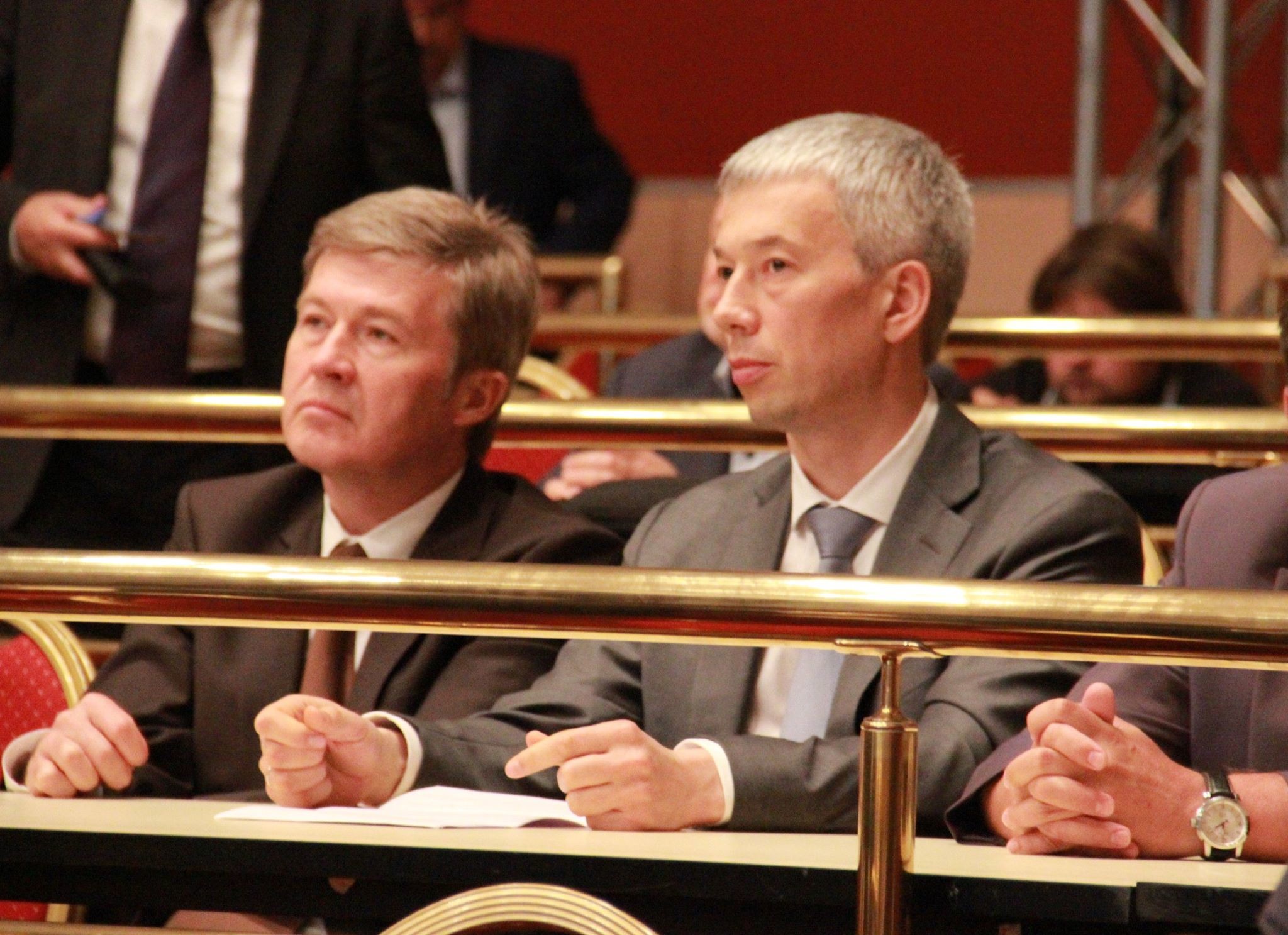 Президент Пермской торгово-промышленной палаты (ТПП) Олег Жданов (справа). Фото: © permtpp.ru