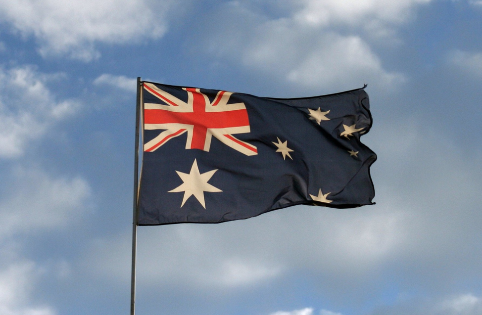 Флаг Австралии. Фото: © Flickr / Simon Leonard
