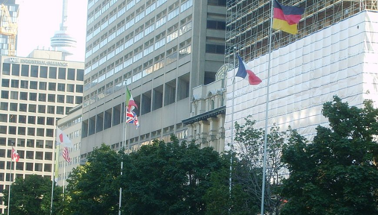 Флаги стран G7. Фото: &copy; Википедия