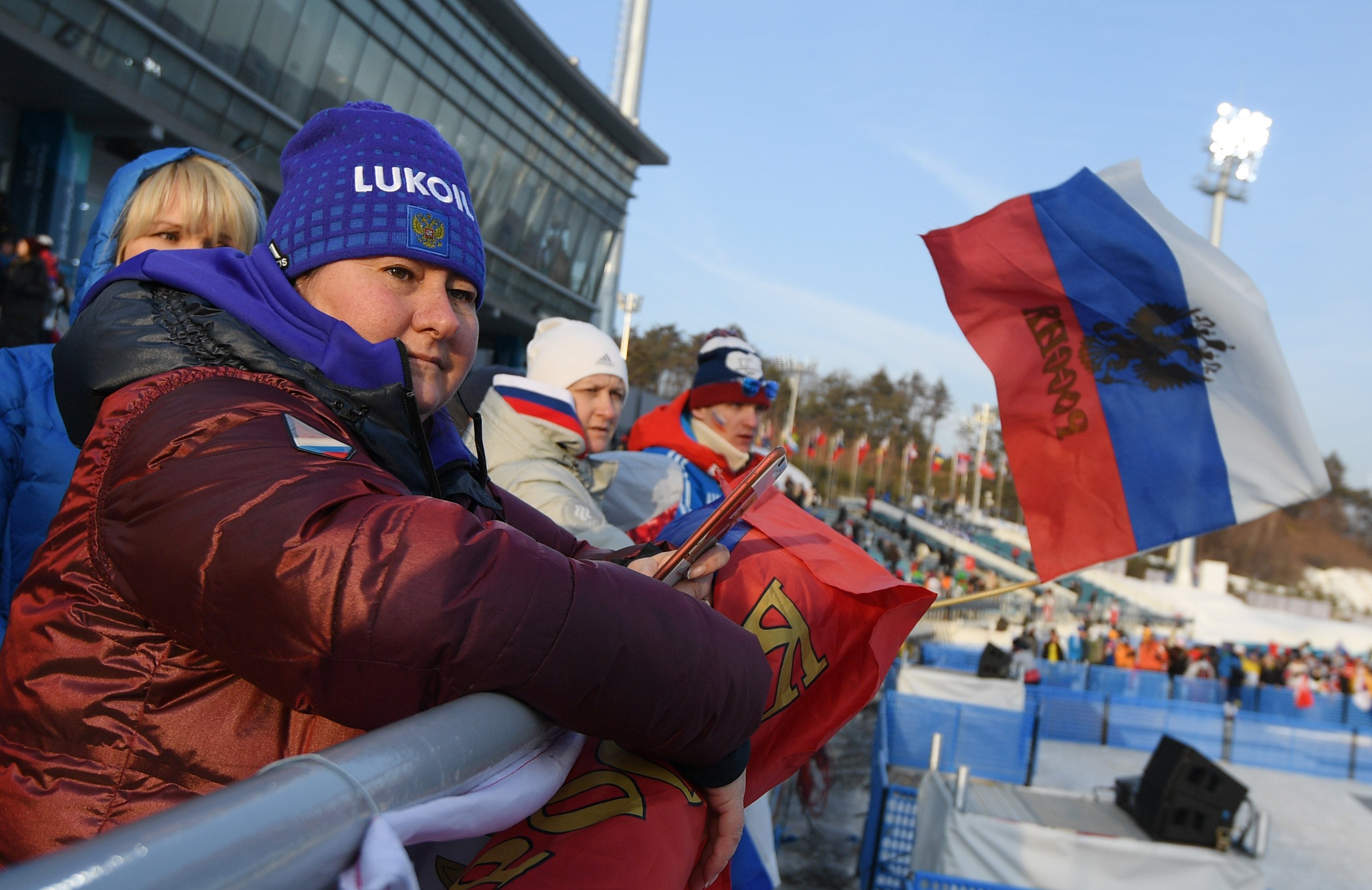 На Олимпиаде в Пхёнчхане. Фото: © РИА Новости/Алексей Филиппов