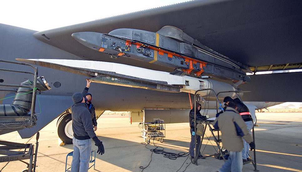 Прототип гиперзвуковой ракеты США. Фото: &copy; U.S. Air Force photo/Mike Cassidy