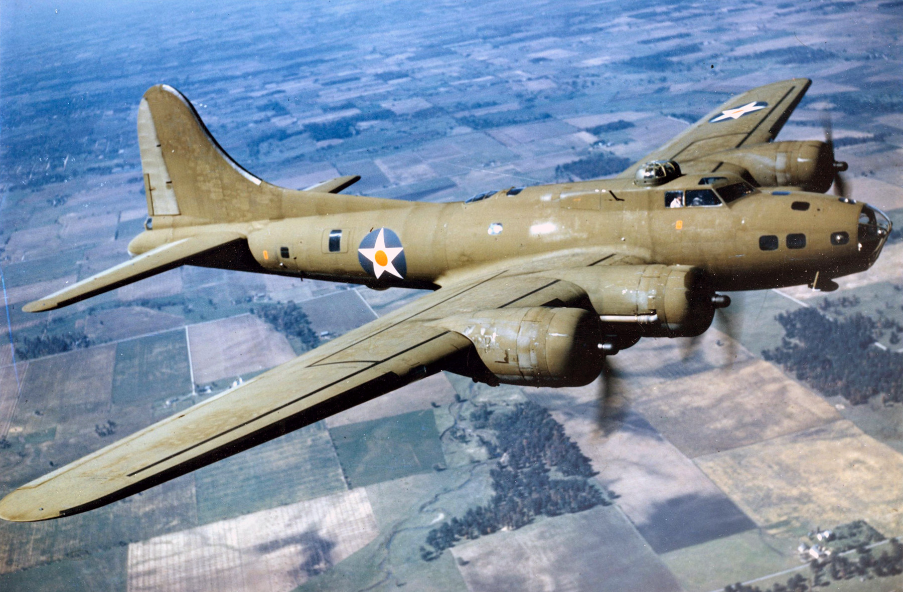 Бомбардировщик B-17. Фото: © Wikipedia.org