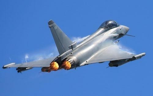 Истребитель Typhoon британских ВВС. Фото: &copy;&nbsp;Сайт Королевских военно-воздушных сил Великобритании


