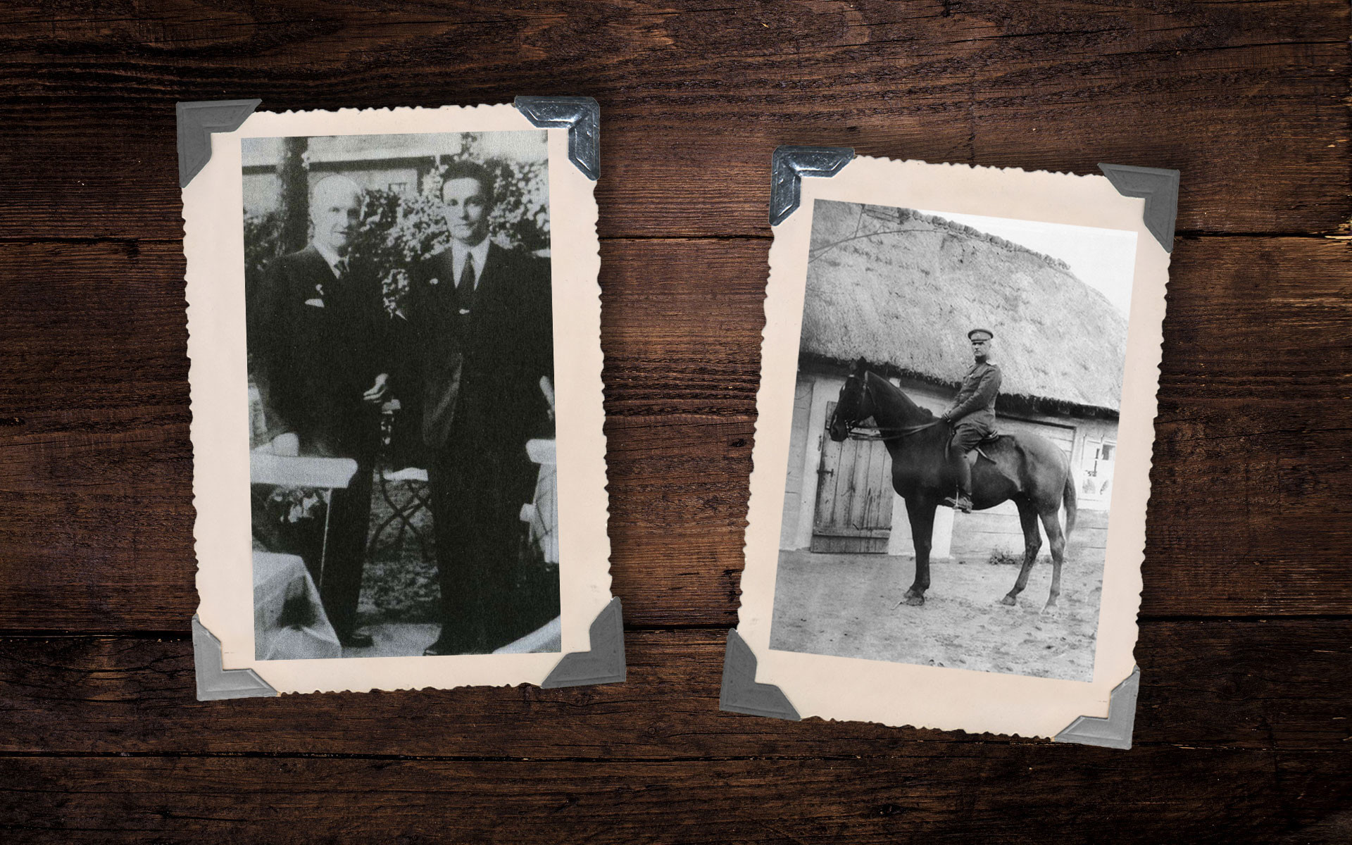Гетман Павел и Гетман Даниил Скоропадские; Скоропадский на коне 1916 год. Коллаж © L!FE Фото: © Wikipedia.org