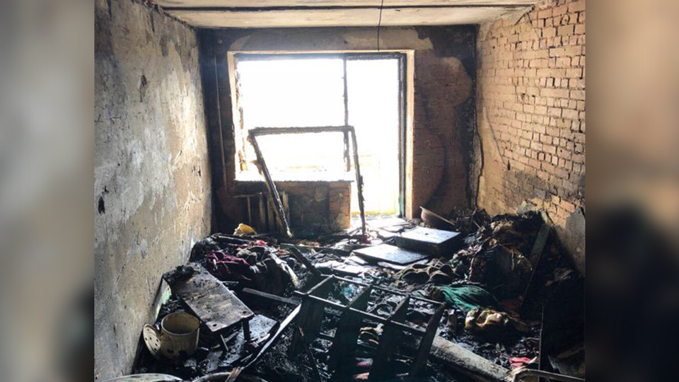 Квартира, где произошел взрыв газа. Фото: &copy;пресс-служба СУ СКР по Свердловской области