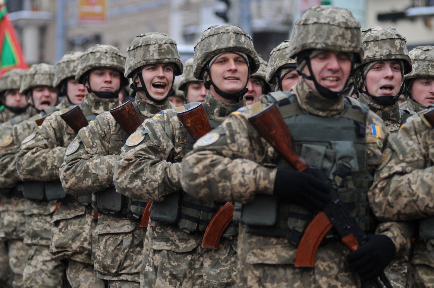 Военнослужащие вооруженных сил Украины. Фото: &copy; РИА Новости