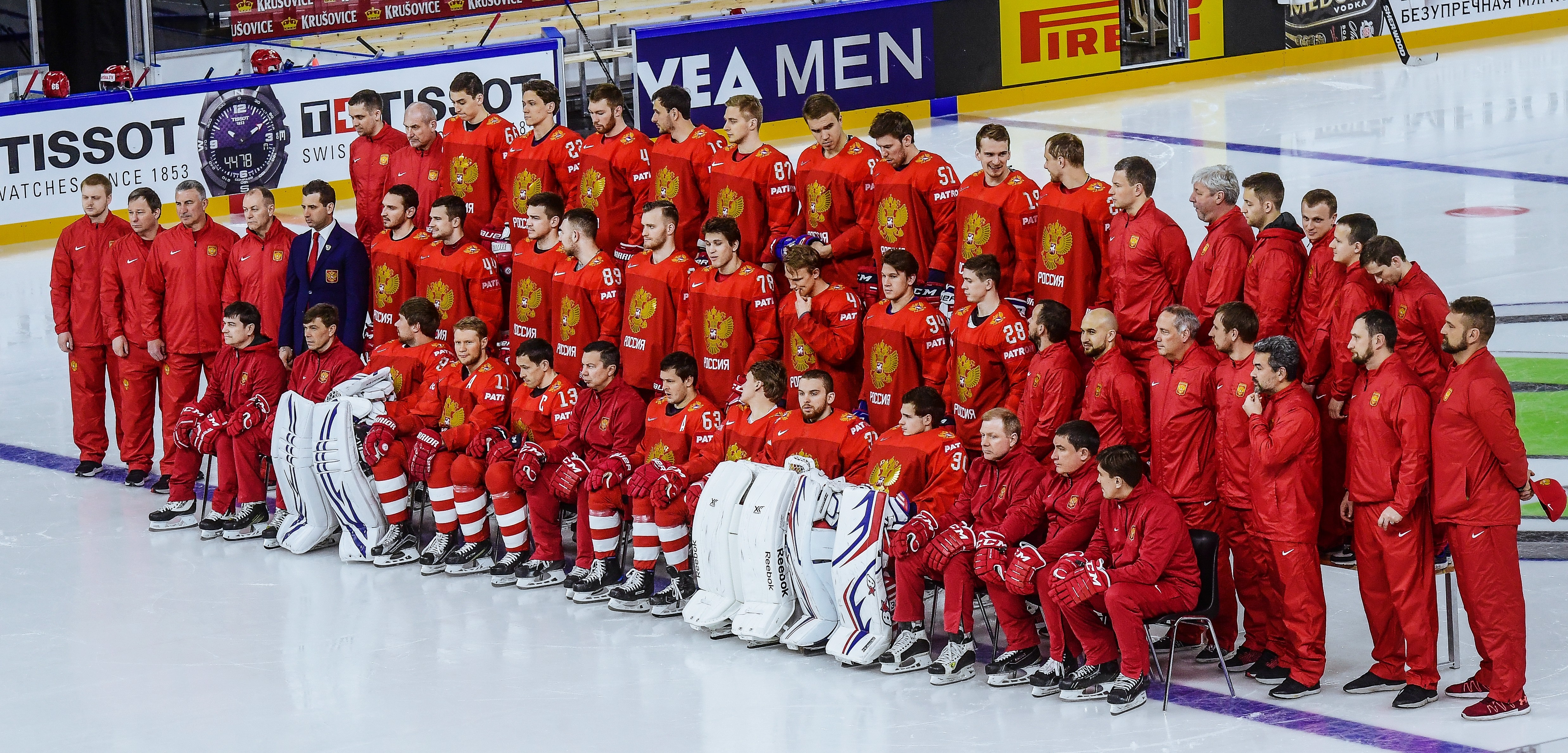 Вся сборная России на чемпионате мира. Фото: © РИА Новости/Алексей Куденко
