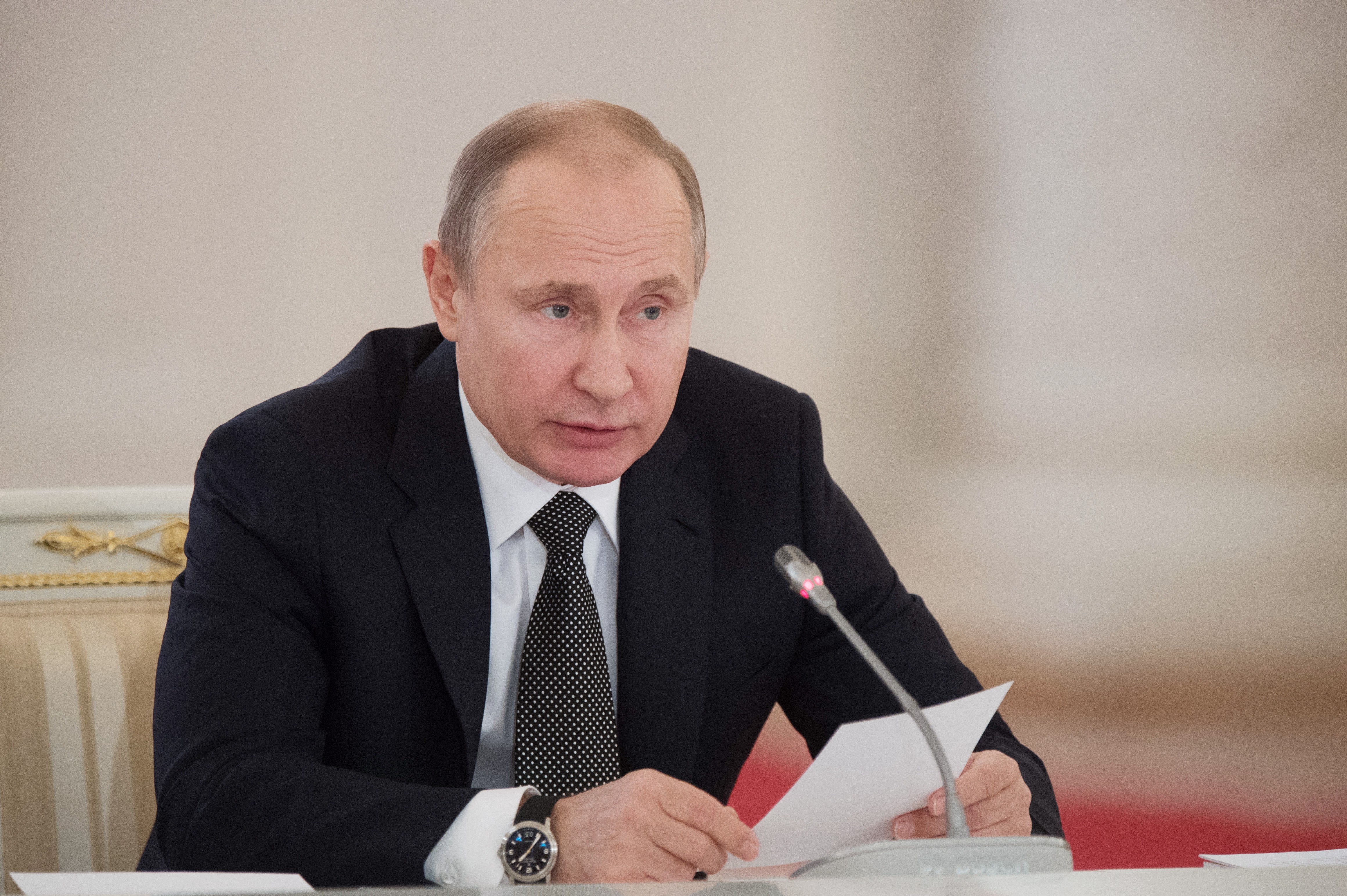 Президент РФ Владимир Путин.&nbsp;Фото: &copy; РИА Новости / Сергей Гунеев