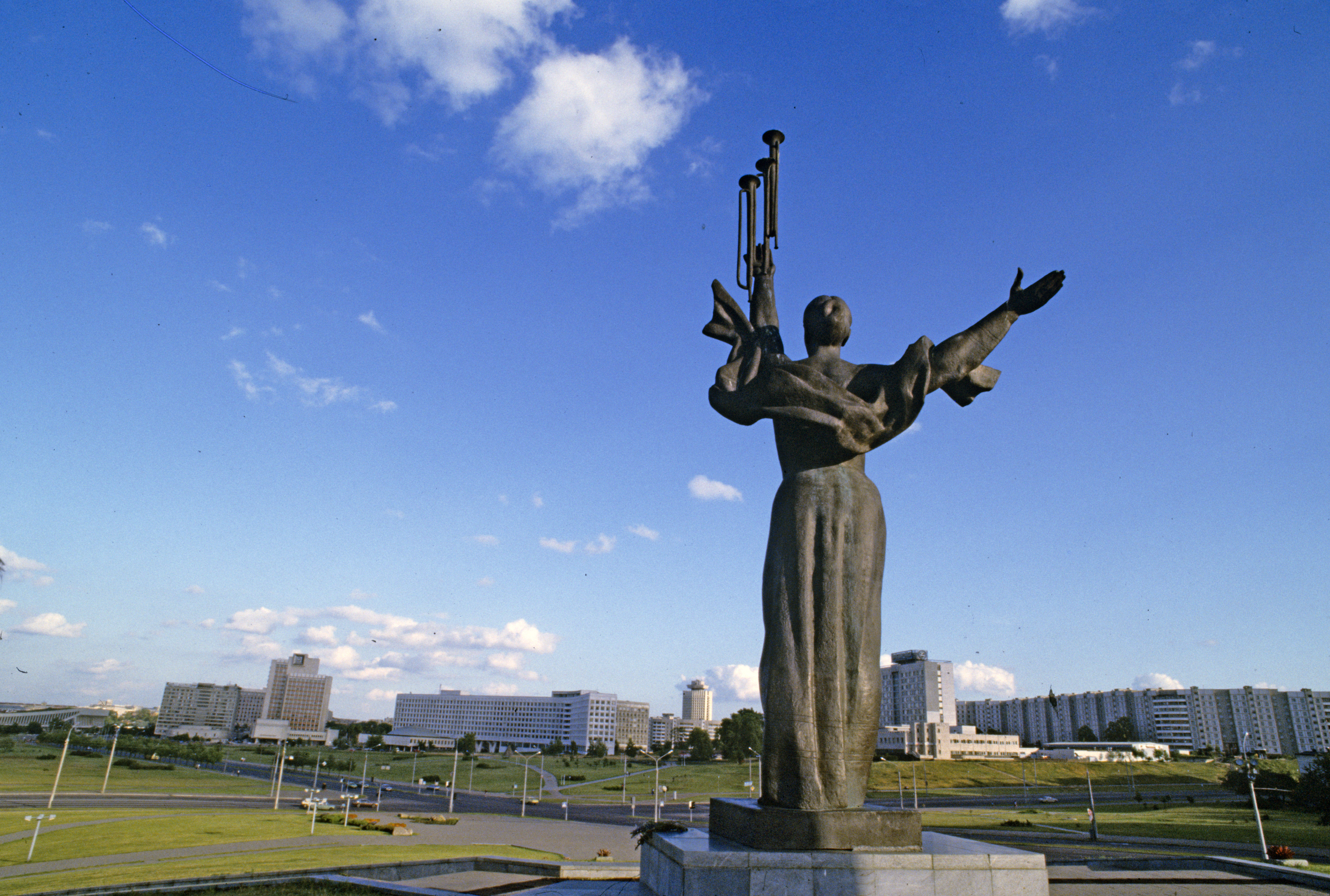 Монумент "Мать-Белоруссия" в городе Минске. Фото: &copy; РИА Новости/ Борис Бабанов