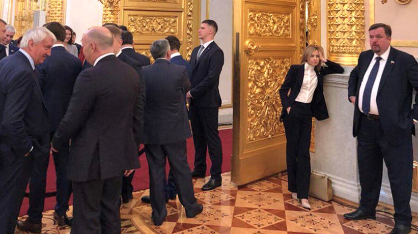 Наталья Поклонская на церемонии инаугурации Владимира Путина. Фото: &copy; RT