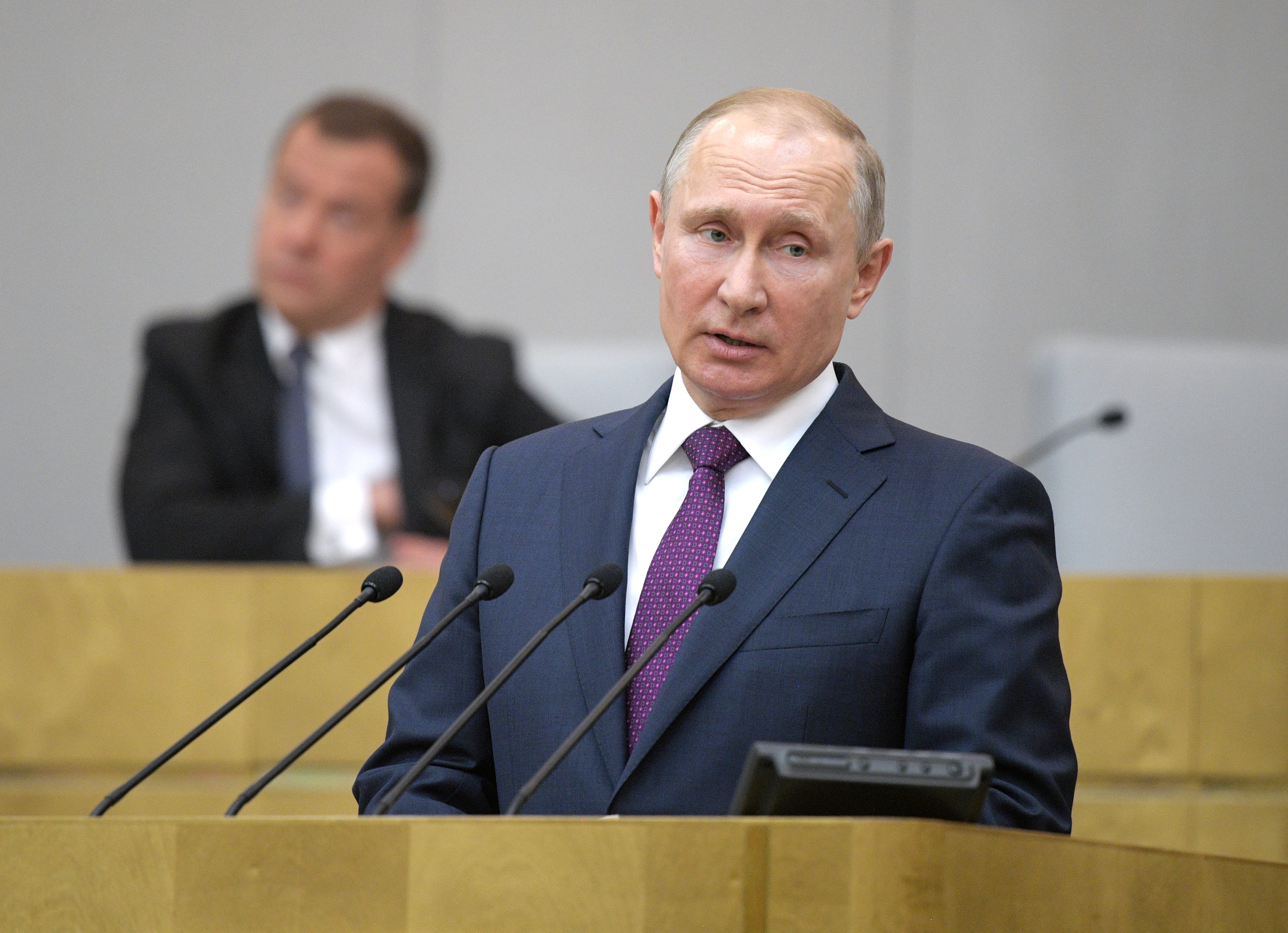 Президент России Владимир Путин. Фото: &copy; РИА Новости / Алексей Дружинин