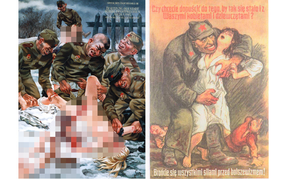 Плакаты, которые опубликовал венгерский историк Кристиан Унгвари в своей книге "Битва за Будапешт. 100 дней Второй мировой войны" Фото: © arhivach.org
