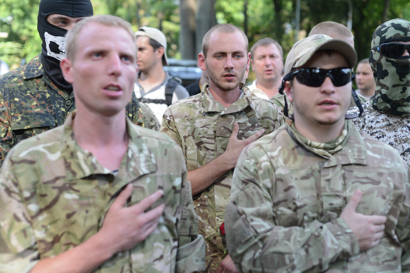 Украинские солдаты. Фото: &copy; РИА Новости/Евгений Котенко