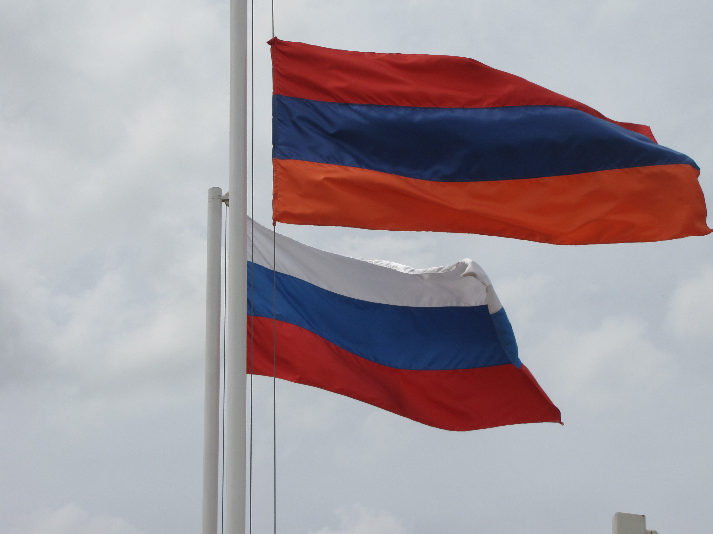 Флаги России и Армении. Фото: &copy; Flickr/Alexanyan