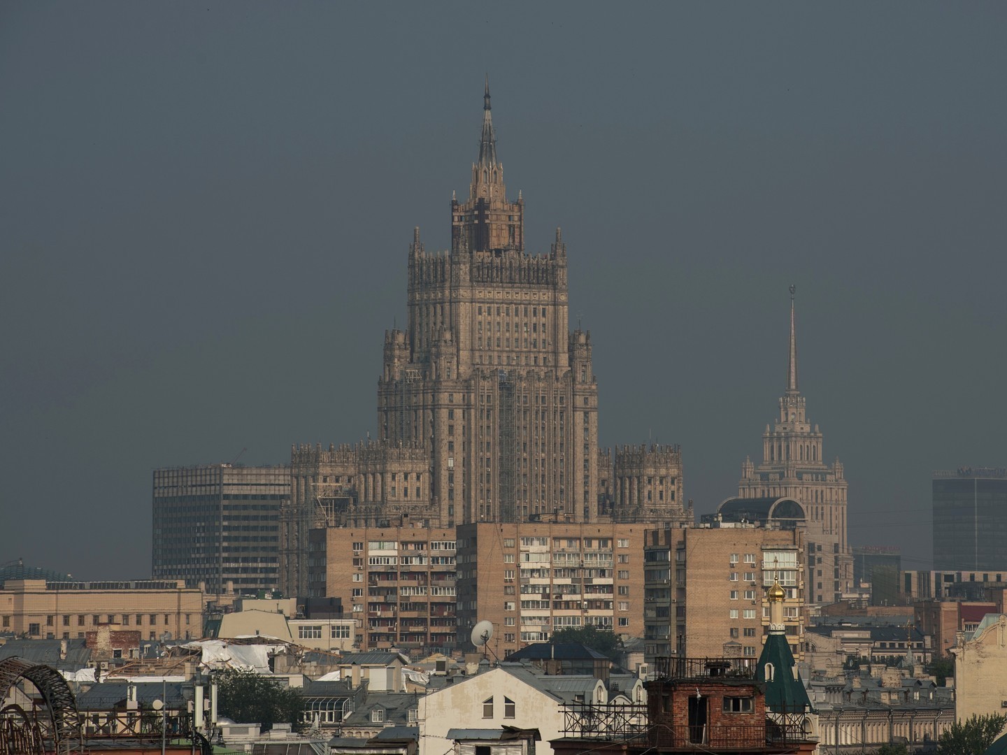 Здание МИД России. Фото: &copy; РИА Новости/Евгения Новоженина


