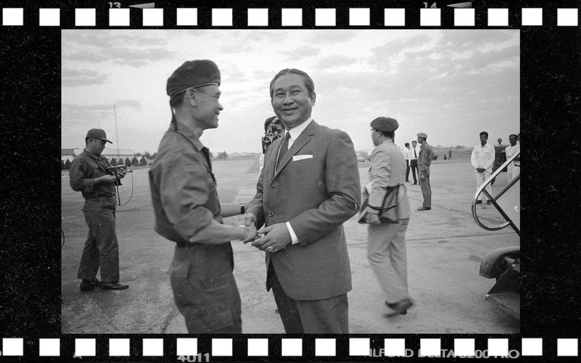 Премьер-министр Лон Нол, 17 января 1971 года. Фото: © AP Photo