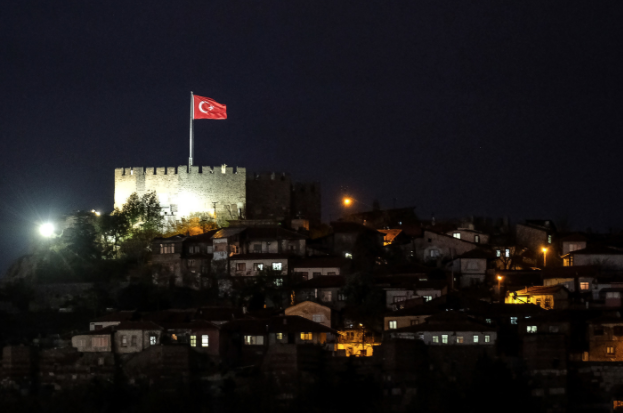 Флаг Турции в Анкаре. Фото: &copy; РИА Новости/Антон Денисов