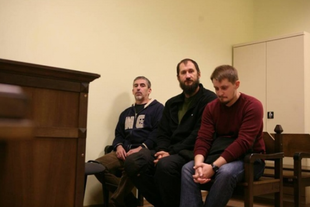 Владимир Линдерман, Андрей Попко, Александр Куркин. Фото с личной страницы Линдермана в Facebook